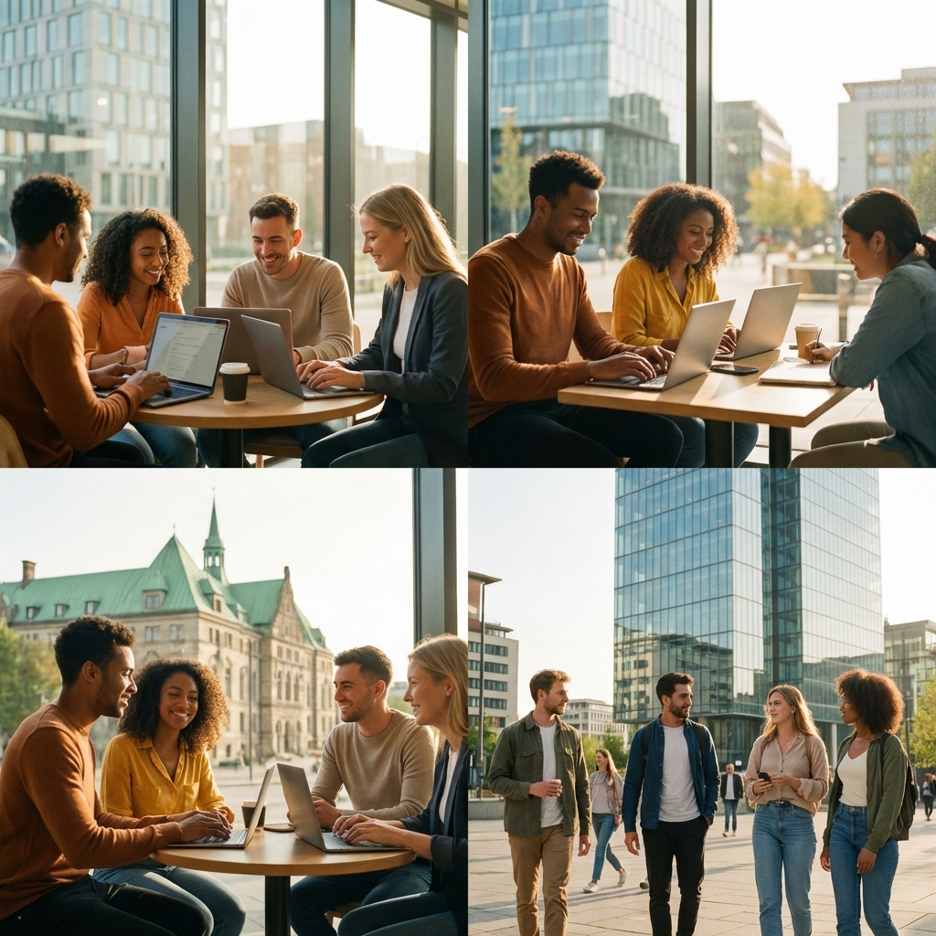 성장하는 청년들